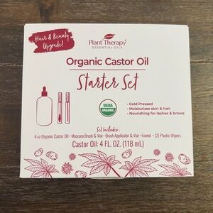 Plant Therapy Organic Castor Oil Starter Set